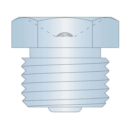 Heritage Industrial Flush Grease Fitting, 1/4"-19BSPP CS Z3 H2903Z3